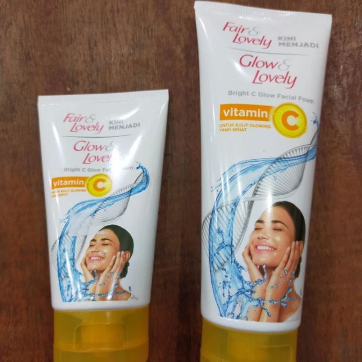 GLOW & LOVELY Facial Wash Bright C Glow 50 gr/100 gr Lazada Indonesia