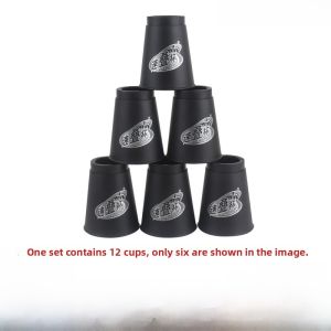 Yuxin Professional Quick Cup Stacking Competition Grade Primary School Student Competitive Stacking Cup Flying Saucer Educational Toy