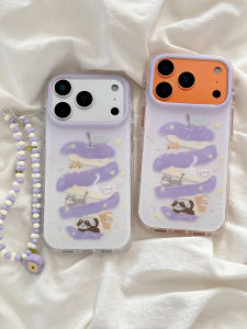 HUASUME | Cat Design Purple Durable Phone Case For OnePlus Ace6