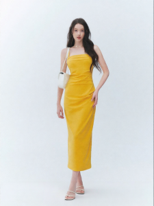La lune Du ciel | Đầm Dây Elegance Ép eo
