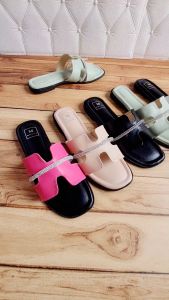 ABBUSHOES RN 15 sendal flat jeli floren.