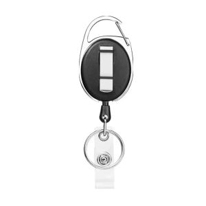 1PC Cuộn Dây Giữ Huy Hiệu Bằng Nhựa Có Thể Thu Vào Dành Cho Y Tá Bệnh Viện Văn Phòng Cung Cấp Triển Lãm Thẻ Tên