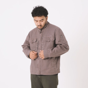 MGee Jaket Tebal Reversible Jacket M gee Calixto C003 Grey