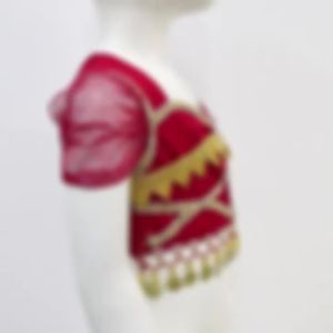 Childrens Short Sleeve Top Indian Dance Costume Costumes Children Ethnic Dance Clothes Aladdin Jasmine Princess Clothing