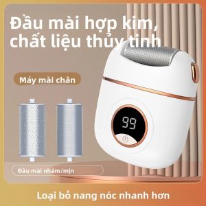 Máy Mài Chân Điện Có Thể Sạc Lại Để Loại Bỏ Da Chết Chăm Sóc Bàn Chân Loại Bỏ Chai Sạn Dụng Cụ Làm Móng - Mài Gót Chân Bị Rách Da