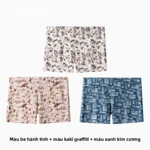 MiiOW | Quần lót nam Arlo Cat Cotton nguyên chất quần lót rộng rãi mỏng thoáng khí mùa hè quần đùi ngắn thoải mái thoáng khí quần lót nam