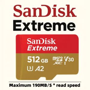 Sandisk Extreme microSD /128GB/256GB / 512GB / 1TB / 2TB A2 Series micro SD With Adapter Class10 U3 A2 Memory card