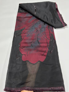 Luxury Nigerian Gild Jacquard Lace Fabric 2025 African Lace Fabric French Tulle Lace For Women Sewing Wedding Party Dress