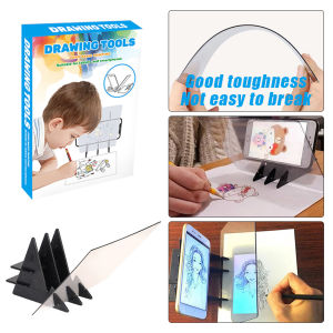 5Pcs Sketch Wizard Tracing Drawing Board Akrilik Optical Draw Projector - Papan Gambar Optik Alat Jiplak