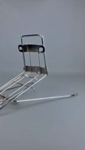 RAK DEPAN JEPRET BEHEL HONDA C70 WARNA CHROME HARGA MURAH BERKUALITAS BAHAN BESI TEBAL PROMO DISKON TERLARIS