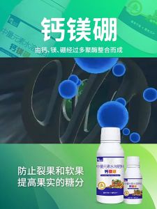 Calcium Boron Magnesium 钙镁硼叶面肥水溶肥料螯合糖醇钙冲施肥镁肥硼肥蔬菜果树保花保果 CaBMag Fertilizer