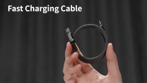 MeeGoo 60W PD Type C to L/C Fast Charging Magnetic Self Winding Cable Compatible w iPhone/Android