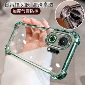 Transparent Silicone Protective Case for OPPOK13TurboPro Full Cover Anti-Fall Simple Design Luxury Style Mobile Phone Shell