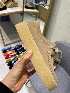 MarieETOILE Dongda Gate Spring New Thick Bottom Anti-Slip Pure Color Cowhide Kangaroo Shoes Roman Style Flatform Pumps