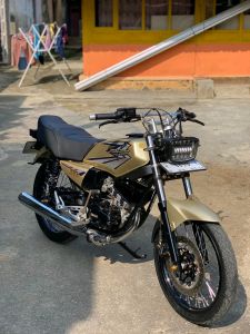 KNALPOT STANDAR RACING RX KING RX SPECIAl FULL CROOM SUARA GARING