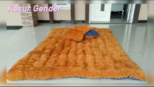 SUPER ORIGINAL KASUR LANTAI BULU GENDER JUMBO PREMIUM ISIAN KAPAS DASHWOL HIGET GREAD A