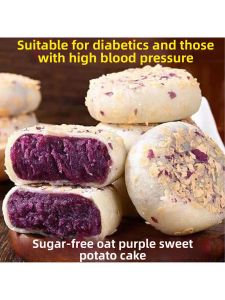 Sugar-free Oat Sweet Potato Pie Snacks