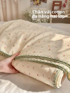 ANGPU | Khăn Chăn Muslin Bông Nhẹ Dùng Mùa Hè