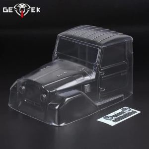 1/10 Scale 1965 FJ40 Truck Cab PC Clear Body for RC Rigs Crawler Axial SCX10 TRX4 YIKONG 4102 RGT 86100 Redcat GEN8