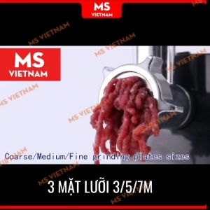 Máy Xay / Đùn Thịt Xúc Xích Củ Quả Công Suất Lớn - BH 12 Tháng - MS Viet Nam