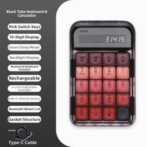 Lofree | Wireless Bluetooth Mechanical Digital Keyboard for Girls Beauty