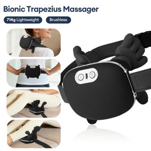 Foreverlily | Bionic Finger Neck And Shoulder Massager Cervical Trapezius 4D Kneading Body Back Hand Massage Shawl Brushless Motor