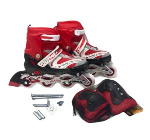 COD SEPATU RODA ANAK INLINE SKATE ANAK DAN DEWASA MODEL RODA BAJAJ BONUS BAUT DAN KUNCI