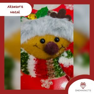 Pajangan Natal SELLA - Gantungan Pintu Christmas - Gantungan Pohon Natal LL142