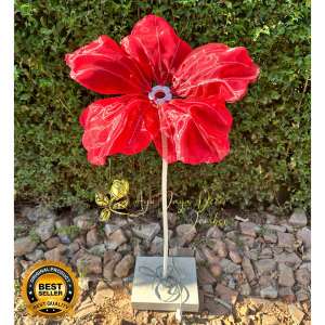 STANDING LAMPU DEKORASI PELAMINAN MODEL BUNGA SEPATU / BUNGA ARTIFICIAL / LAMPU HIAS / LAMPU TIDUR / GIAN FLOWERS Pernikahan