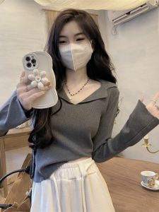 Gray V-neck Short Base & Slim Fit Pure Color Shirts: A Guide to Women's Spring Summer Tops