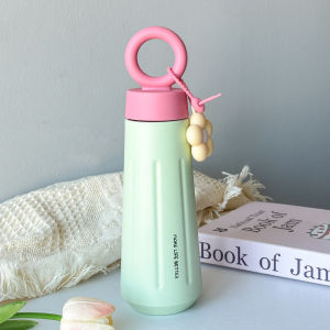 New 316 Stainless Steel Insulated Cup High Appearance Level Flower-handled Portable Petal Water Cup Cute Sports Water Cup