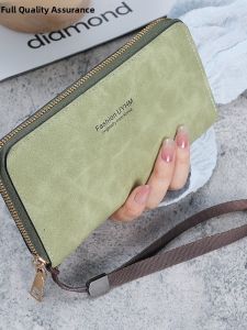 Long Handheld Wallet Korean Style Multi-Functional Card Holder Mobile Phone Bag Womens Money Clip 2025 New Ladies Wallet