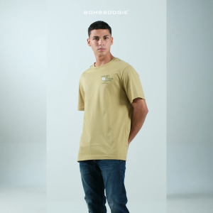 Bombboogie Kaos Pria Regular Vinium Olive 2.0 12E66B4OL