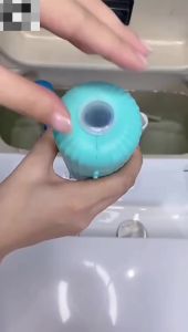 ZEO Bathroom Pot Automatic Blue Soap Flush Deodorizer Toilet Bowl Disinfectant Odor Remover