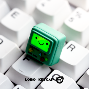 Adventure Game Cartoon Animation Light-Transmitting Design Mechanical Keyboard Esc Resin Material Customization Keycap Fun Gifts