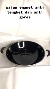Peralatan Masak Rumah Tangga: Panci Enameled Anti Gores & Wajan Penggorengan 3D