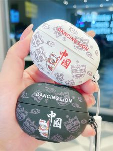 Matte Finish Silicone Protective Case for Huawei Freebuds pro 3 New Year Style Wireless Bluetooth Earphone Cover Compatible with Freebuds 6 5i 4e 6i And SE2