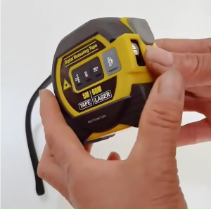 [READY STOCK] 3-in-1 Laser Measuring Tape | Laser + Tape + Level | Smart Digital Measure Tool