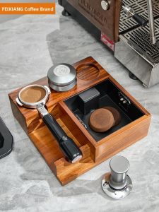 TIMEMORE | Coffee Wood Powder Press Espresso Handle Stand Powder Hammer