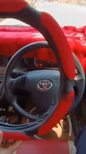 Sarung Stir Cover Setir Mobil Model Busa Empuk Universal Daihatsu Sigra Calya Taruna Terios Ayla Pajero