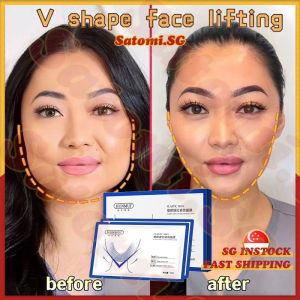 💄SG Stock💄 5pcs/box V shape face lifting mask / Double chin slimming mask / V shape mask / V line mask / Face slimming mask / V 脸面膜