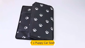 Double Thick Foldable Travel Accessories Mesh Hanging Bags Pet Supplies Waterproof Dog Mat Blanket Pet Car Safety Seat Bag
