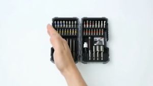 43Pcs/Set Mata Obeng Set Screwdriver Bit Mata Bor & Obeng untuk Bosch