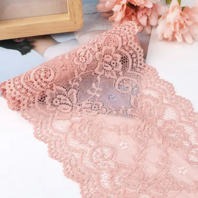 Phụ Kiện Viền Ren Co Giãn 15cm Trang Trí Váy DIY Viền Đen Trắng Viền Váy Viền Ren Viền Viền Ren Viền Ren