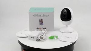 4MP WiFi Indoor Baby Pet Monitor Mini Security Camera with Night Vision Human Detection Two-Way Audio Home Surveillance ICSee