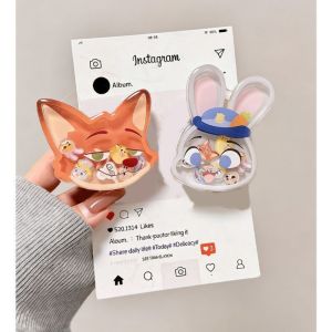 Beast Kingdom | Zootopia Judy Nicky Rattle Stand Phone Cute Sticker Lazy Person Must-Have Extendable Cartoon Portable The best gift 2026
