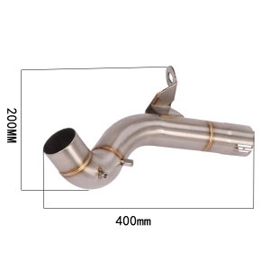 For BMW F750GS F850GS Adventure Motorcycle Mid Link Pipe Exhaust Intermediate Connecting Pipe Slip-On Header Muffler 2018-2020