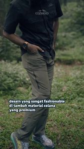 Celana Gunung Panjang Pria Wanita Ringan Stretch Quick Dry Cozmeed Refugio