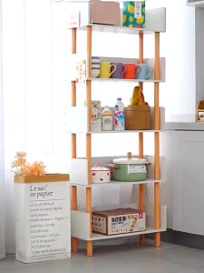 4/5/6 Tier Book Shelf Multipurpose Shelf Shelves RackLiving Room Rack Wooden bookshelf