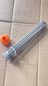 Điện trở Củ ren phi 59 công suất 21kw điện áp 380V dài 55cm inox 304. Thanh nhiệt ren phi 59 cho nồi hơi đun dầu đun nước...